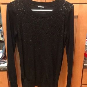Black express sweater